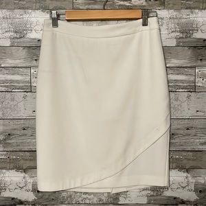 Saint Tropez West White Pencil Skirt